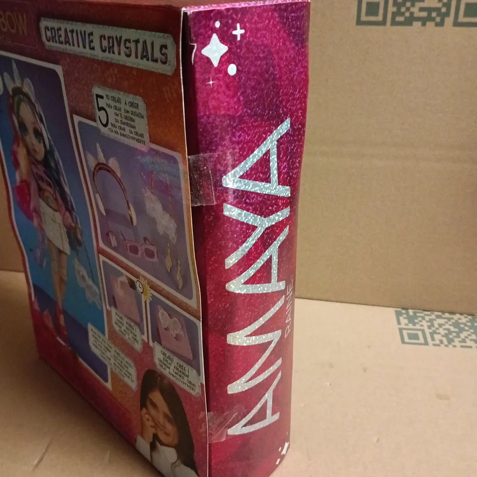 RAINBOW HIGH CREATIVE CRYSTALS AMAYA RAINE DOLL WITH ACCESSORIES – BOXED