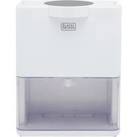 BOXED BLACK & DECKER 3.2L SMART DEHUMIDIFIER & AIR PURIFIER, 3 MODES, QUIET, 48 HOUR TIMER, WHITE, BXEH60013GB