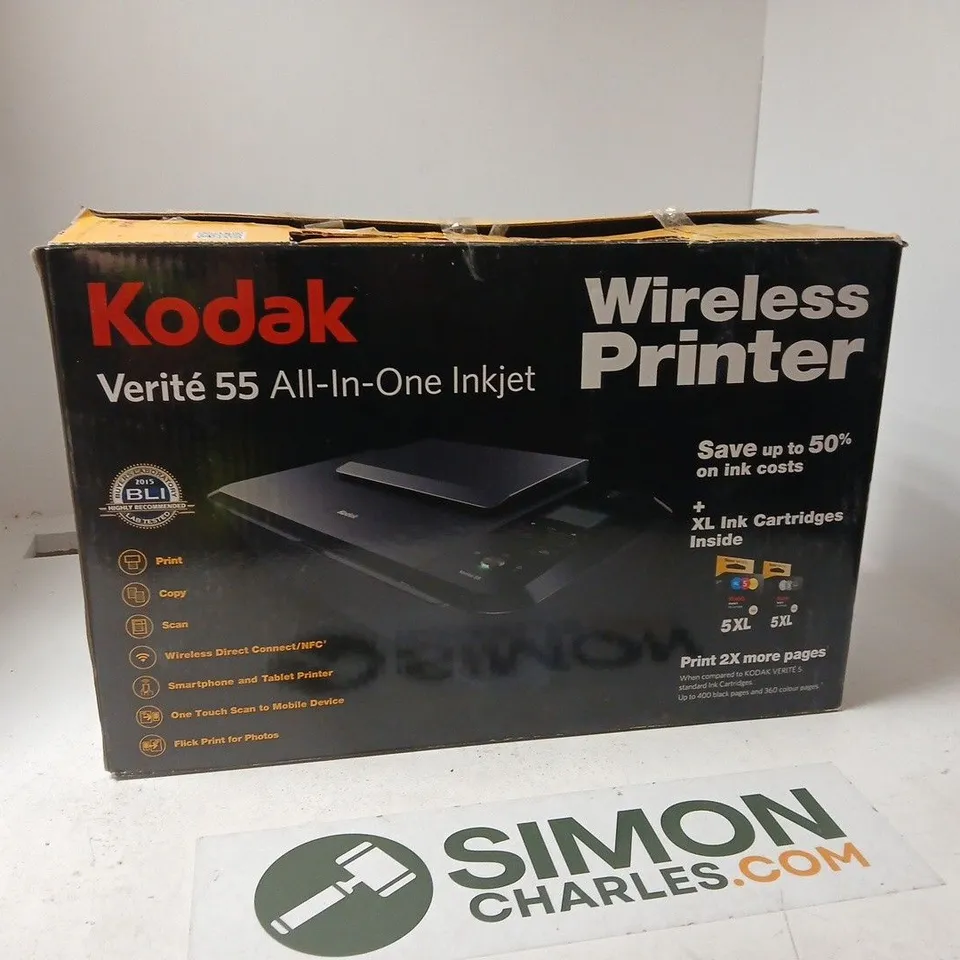 KODAK VERITÉ 55 ALL-IN-ONE INKJET WIRELESS PRINTER – BOXED