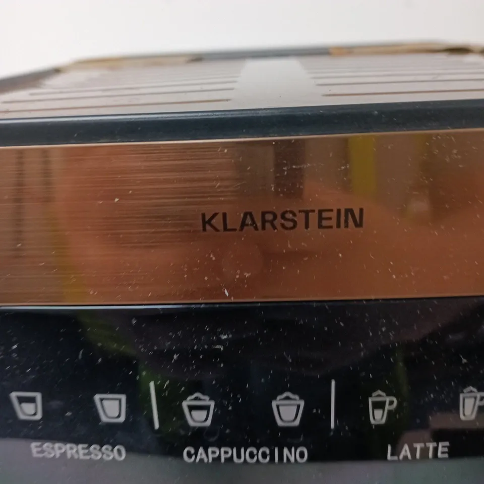 KLARSTEIN ESPRESSO COFFEE MAKER – COPPER/BLACK, 1350W