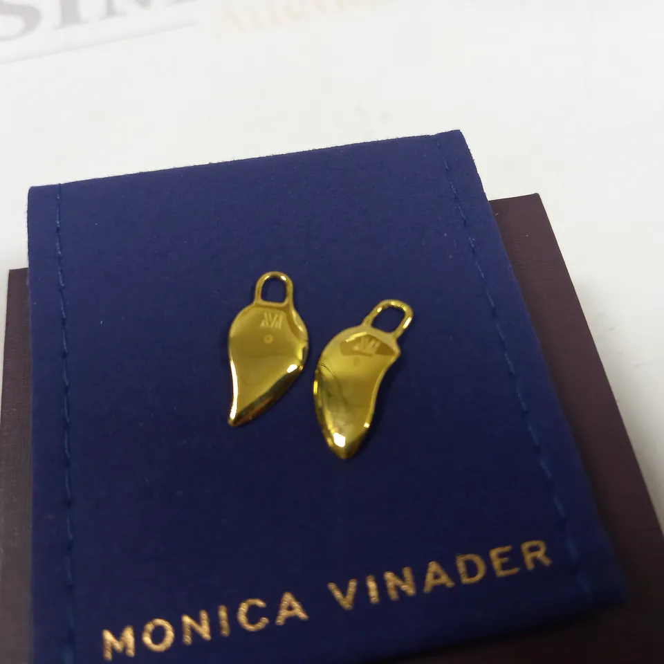 MONICA VINDER HEART SHAPED 2-PIECE NECKLACE ATTACHMENTS