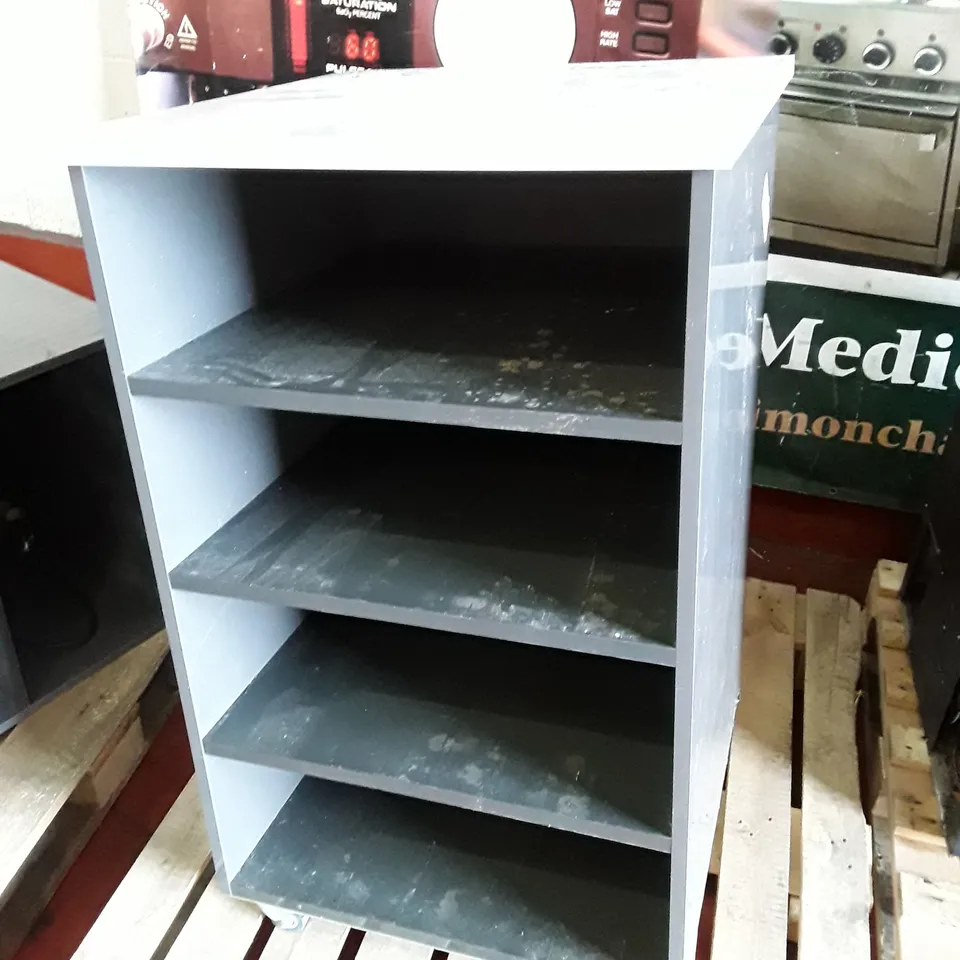 ROLLING 4 TIER CABINET 