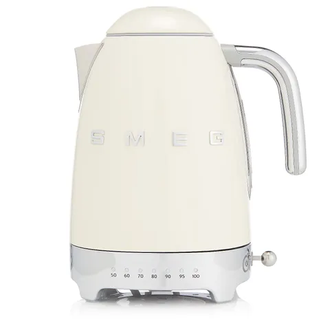 SMEG VARIABLE TEMPERATURE KETTLE KLF004 CREAM - COLLECTION ONLY