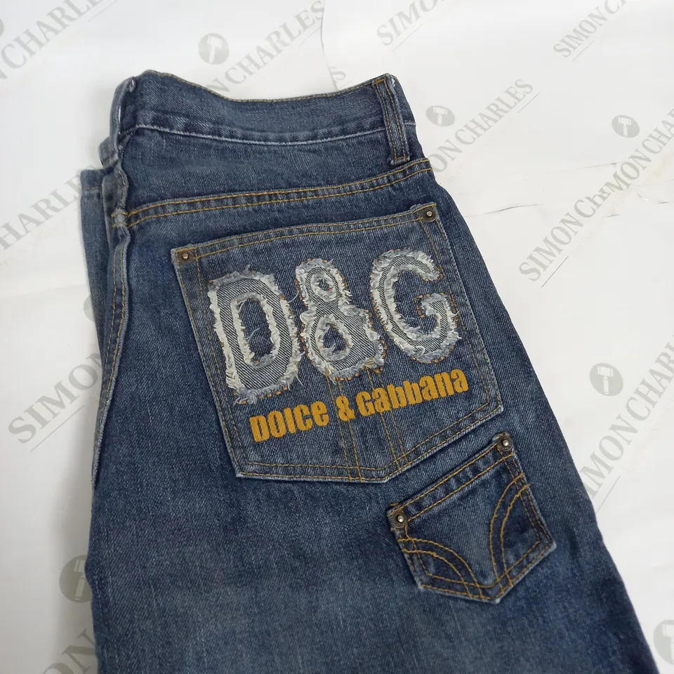 DOLCE AND GABBANA DENIM JEANS SIZE UNSPECIFIED