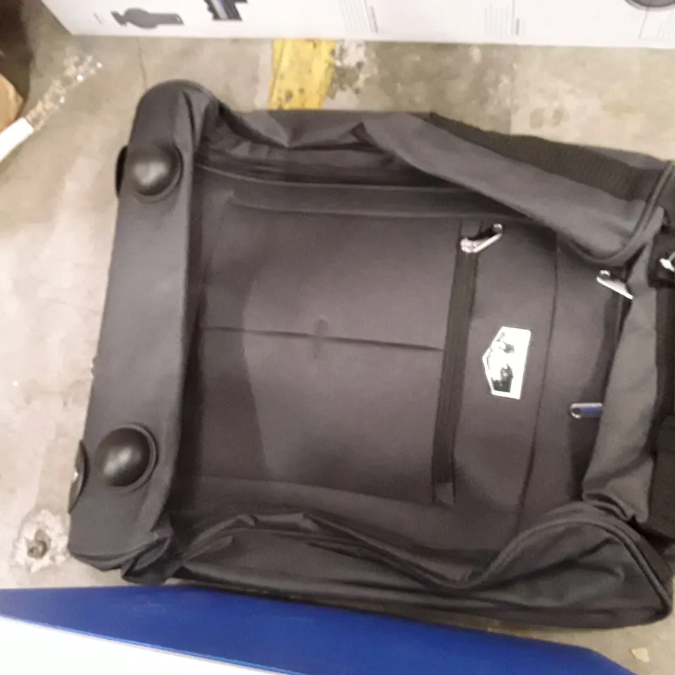 UNBOXED KEPLIN LUGG SMALL SIZE TRAVEL LUGGAGE WITH WHEELS BLACK COLOUR