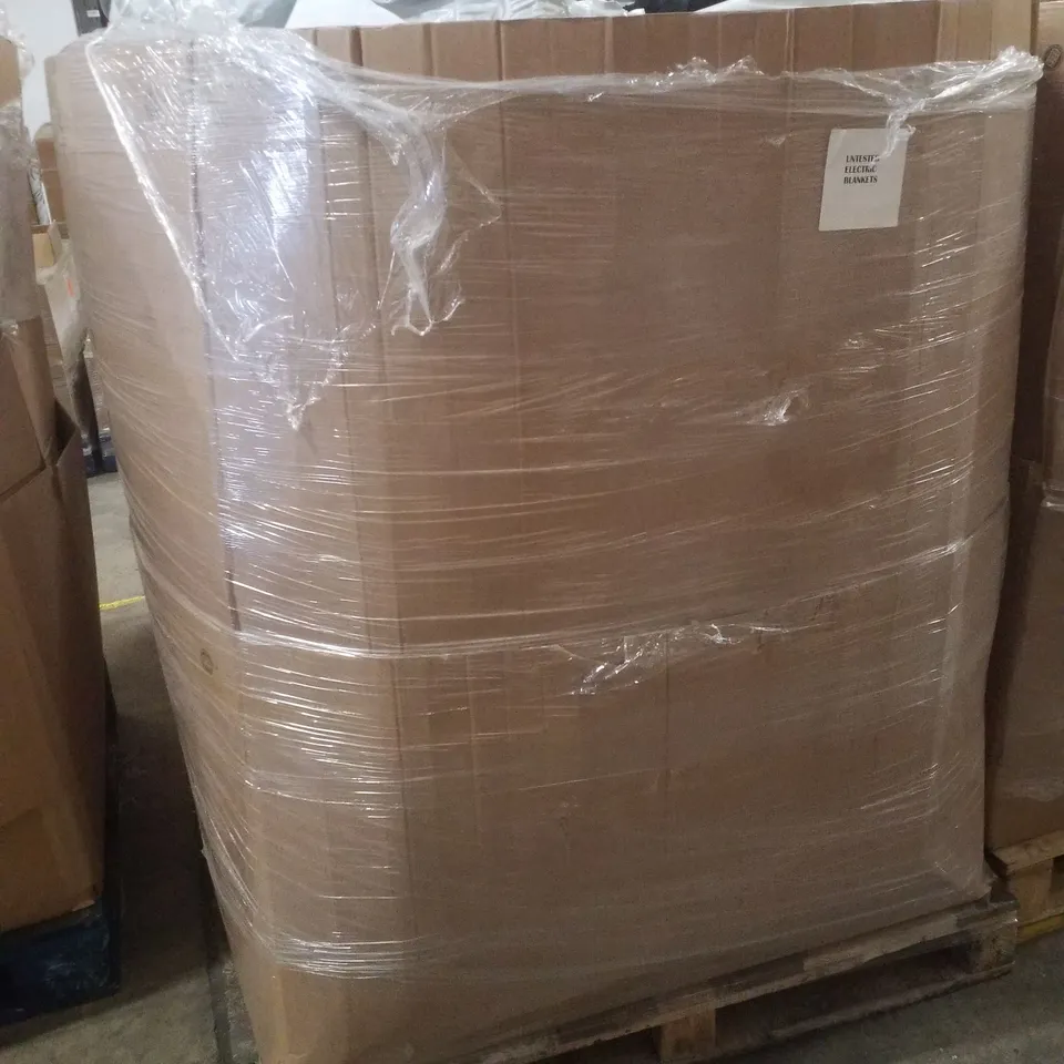 PALLET CONTAINING ASSORTED UNTESTED ELECTRIC BLANKETS