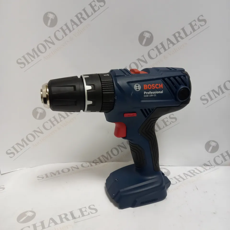 BOSCH PROFESSIONAL GSB 18V-21 ELECTRIC CORDLESS DRILL 