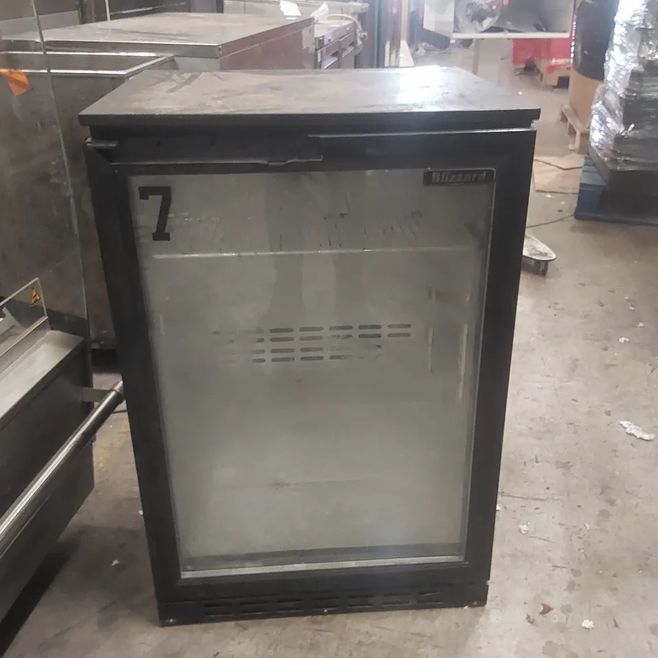 BLIZZARD BZ-BAR1 COMMERCIAL SINGLE DOOR BOTTLE COOLER