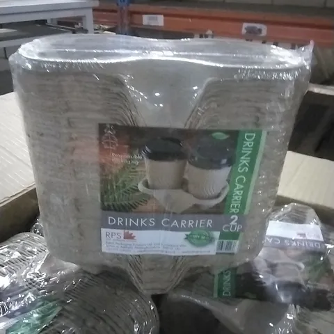 BOXED 2 CUP DRINKS CARRIER APPROXIMATELY 8 PER BOX 