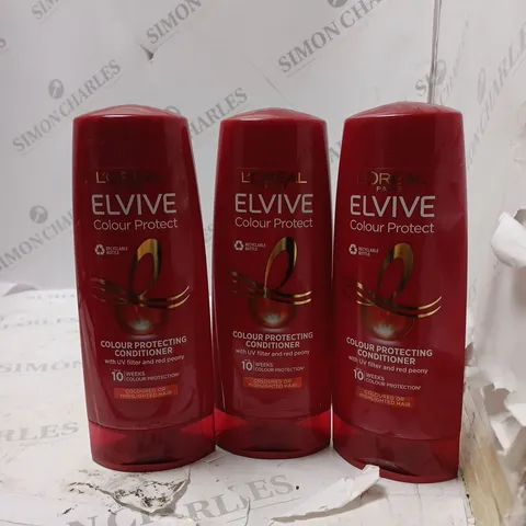 THREE LOREAL PARIS COLOUR PRTECT CONDITIONERS
