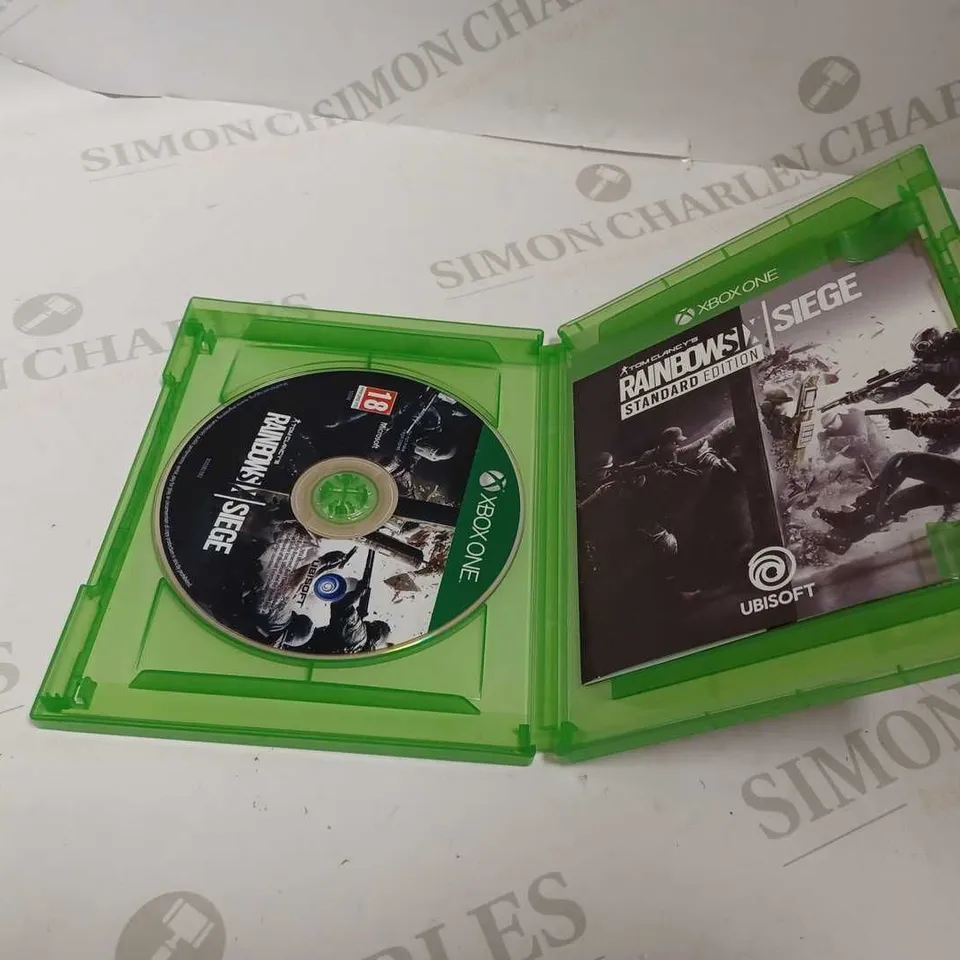 XBOX ONE TOM CLANCY RAINBOW SIX SIEGE 