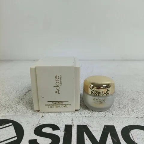 ADORE OXYGEN BOOSTER MICRODERMABRASION NOURISHING CREAM – 50 ML (BOX & JAR)