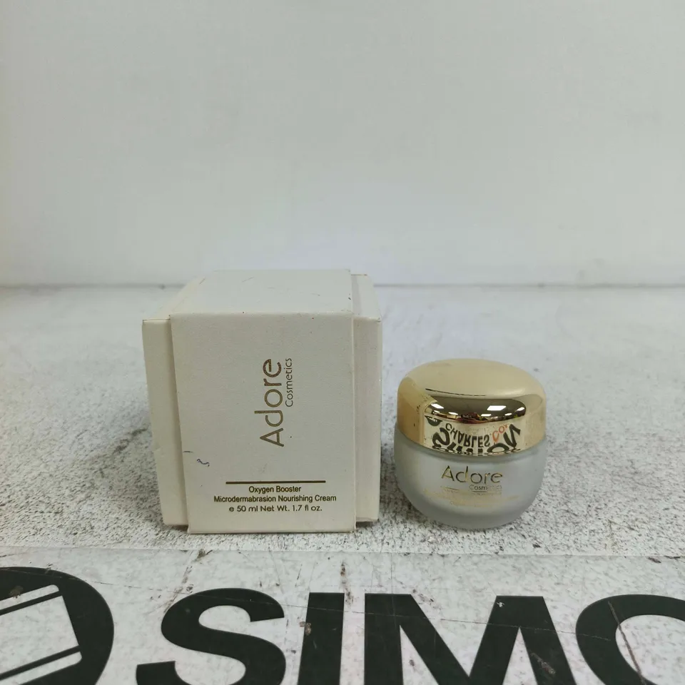 ADORE OXYGEN BOOSTER MICRODERMABRASION NOURISHING CREAM – 50 ML (BOX & JAR)