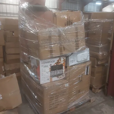 PALLET OF ASSORTED HOUSEHOLD GOODS AND INCOMPLETE FURNITURE PARTS 