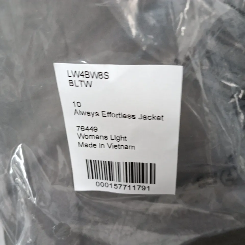 LULULEMON ALWAYS EFFORTLESS JACKET – WOMEN'S LIGHTWEIGHT, UK 10, BLUE