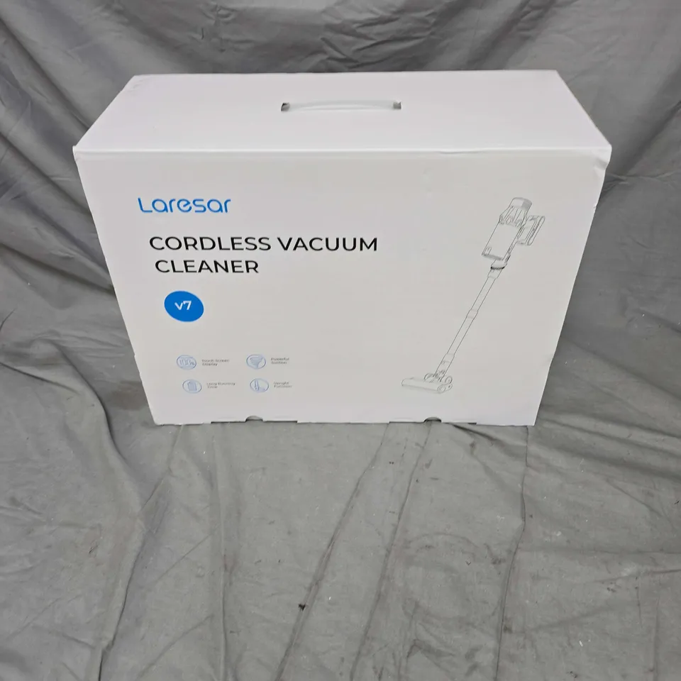 LARESAR CORDLESS VACUUM CLEANER V7 – BOXED