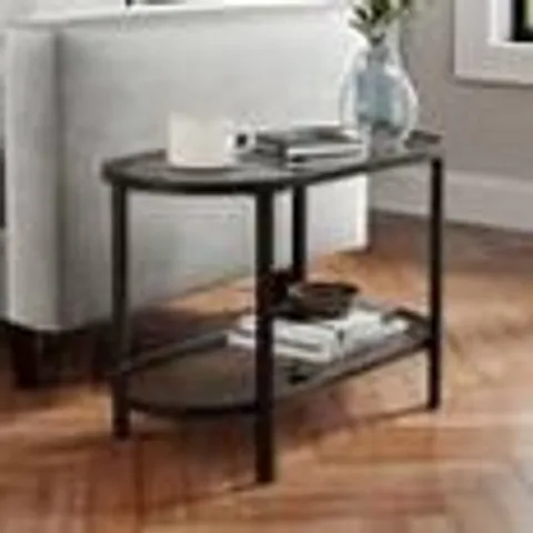 BOXED SOFIA LONG SIDE TABLE - BLACK (1 BOX)