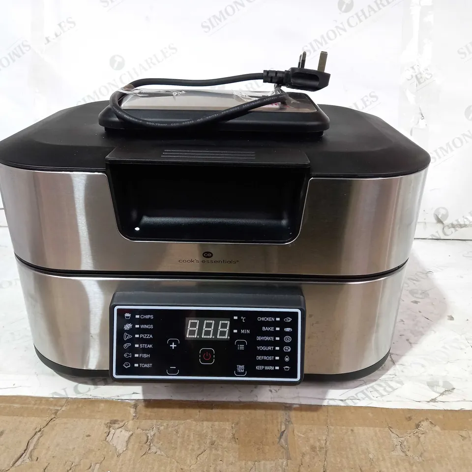 COOK'S ESSENTIALS GRILL & AIRFRYER 5.5L