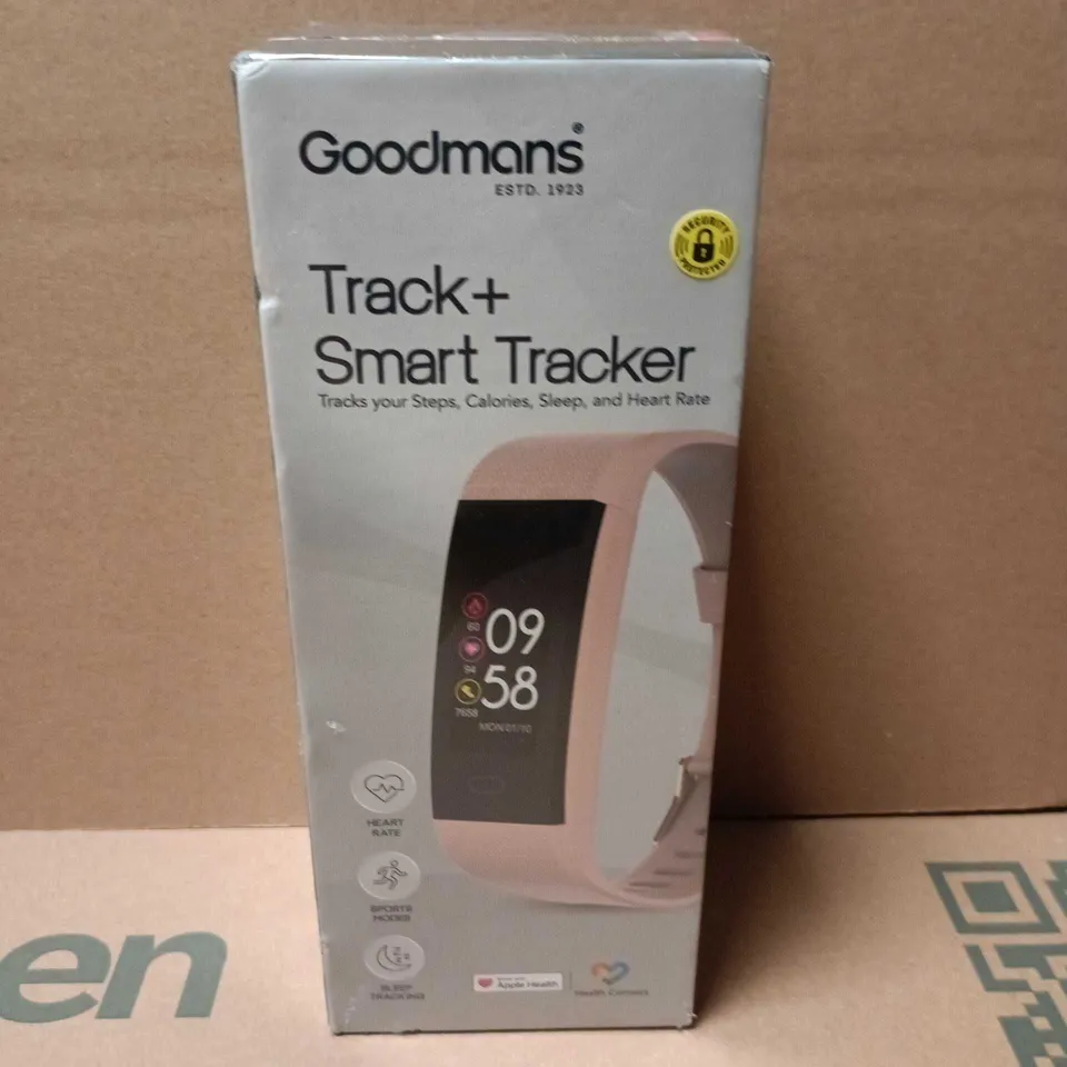 BOXED AND SEALED GOODMANS TRACK+ SMART TRACKER