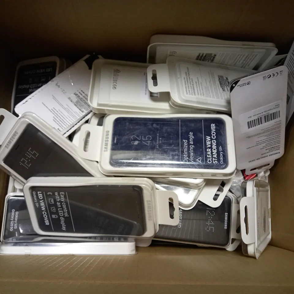 MEDIUM BOX OF ASSORTED PHONE CASES 
