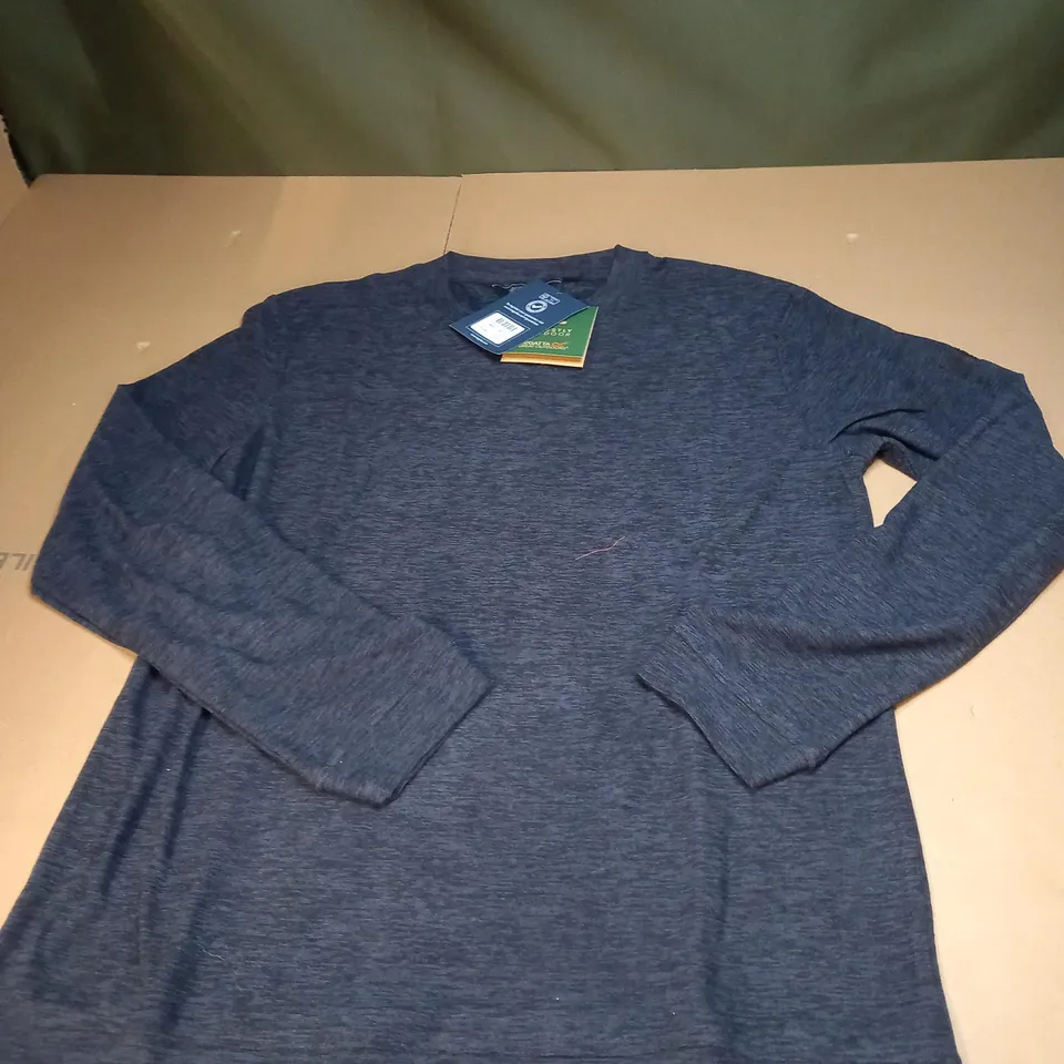 MENS REGATTA GREY LONG SLEEVED SHIRT SIZE M