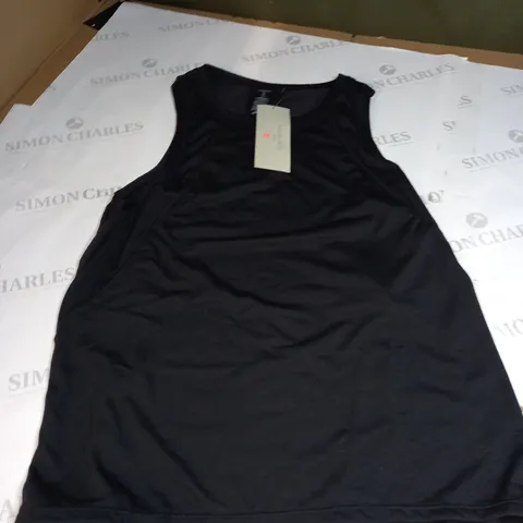 LARGE BLACK SWEATY BETTY VEST