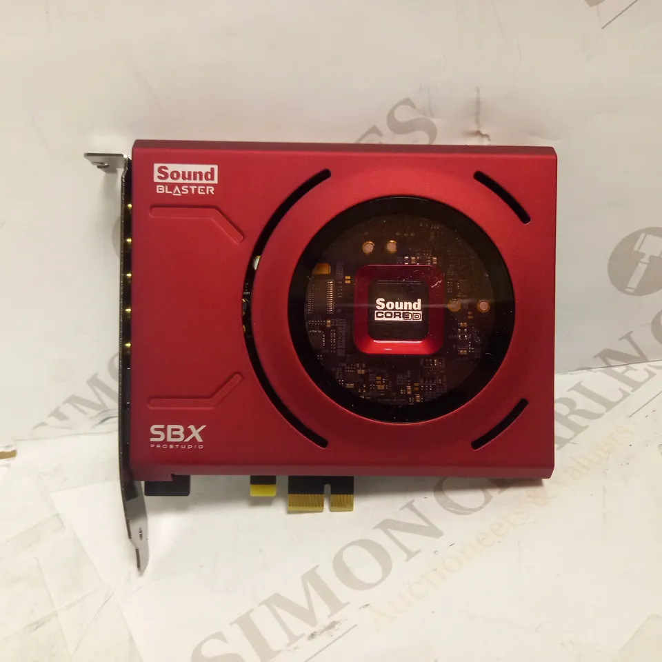 SBX SOUND CORE 3D SOUND BLASTER SB1500 SOUND CARD