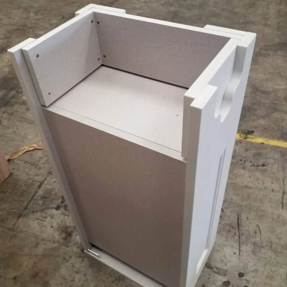 BOXED AS NEW CALYPSO CHELWORTH STORAGE UNIT IN GREY - 400X260X810MM