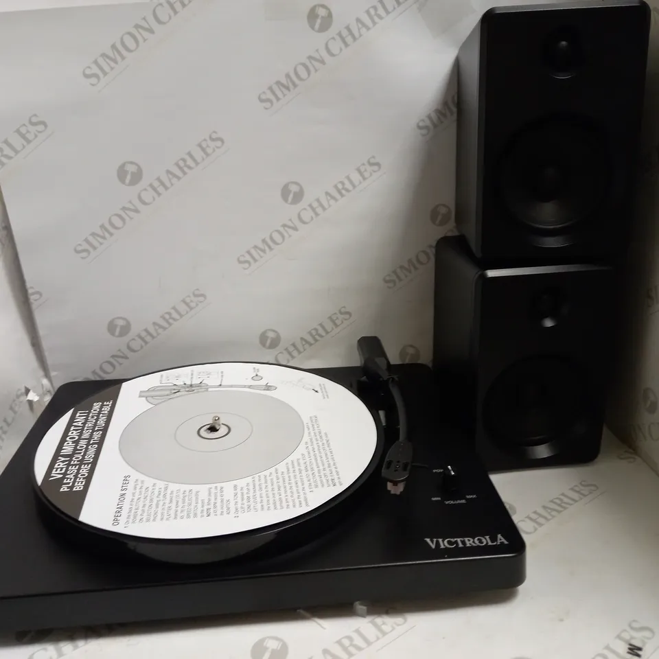 VICTROLA MODERN BLUETOOTH STEREO TURNTABLE