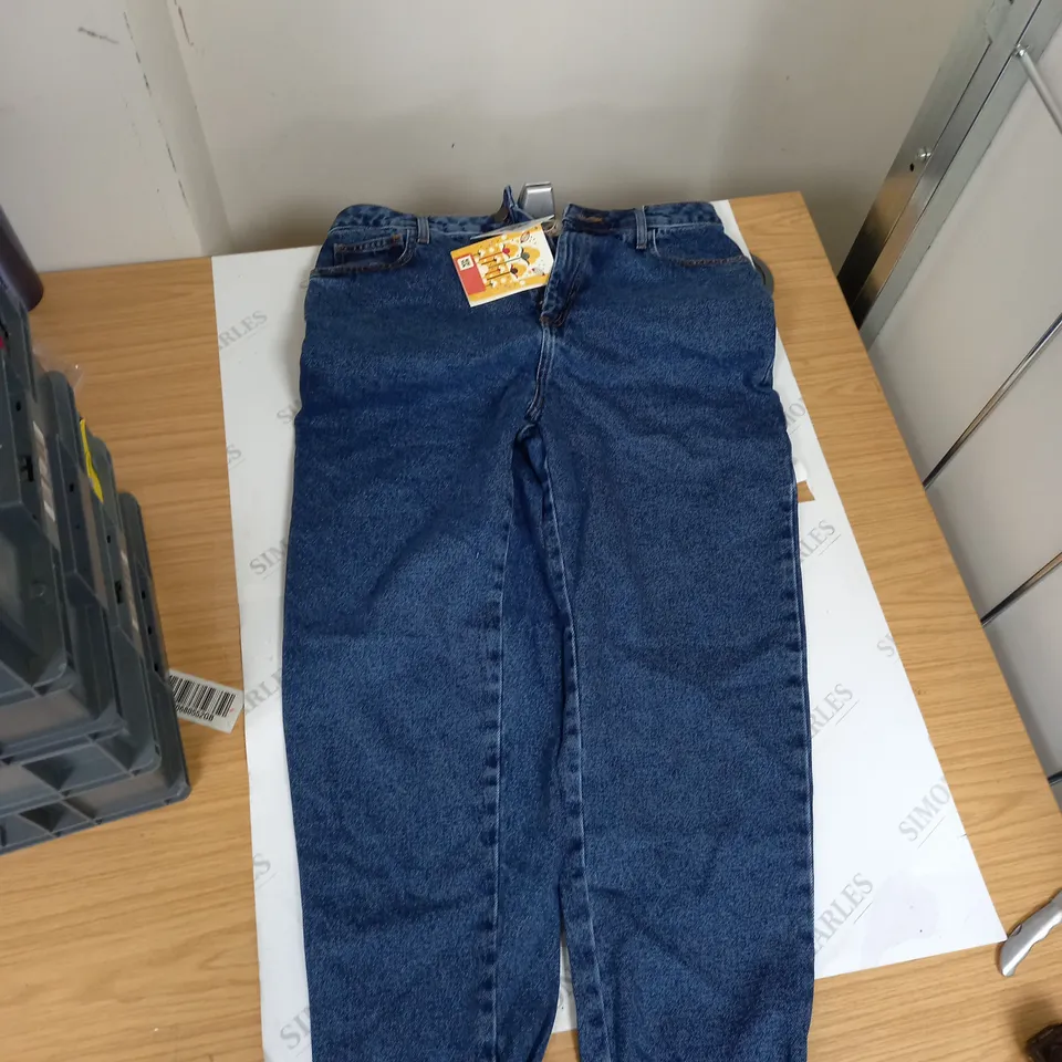 LUCY&YAK BLUE DISTRESSED JEANS SIZE 30R