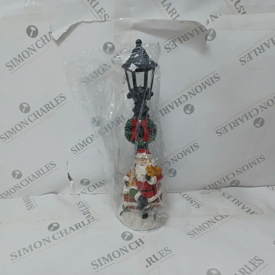 BOXED FESTIVE PRE-LIT LAMPOST GINGER BREAD