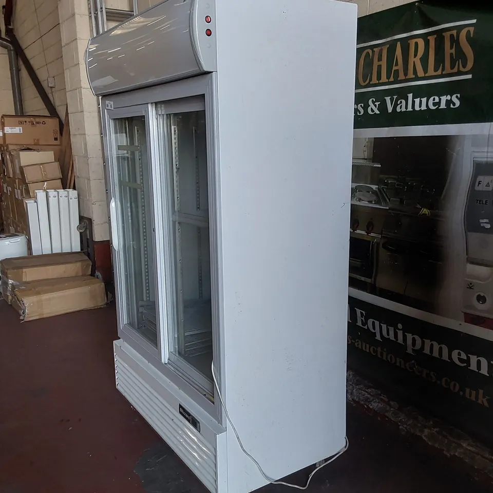 BLIZZARD GD1000SL SLIDING DOUBLE DOOR DISPLAY FRIDGE