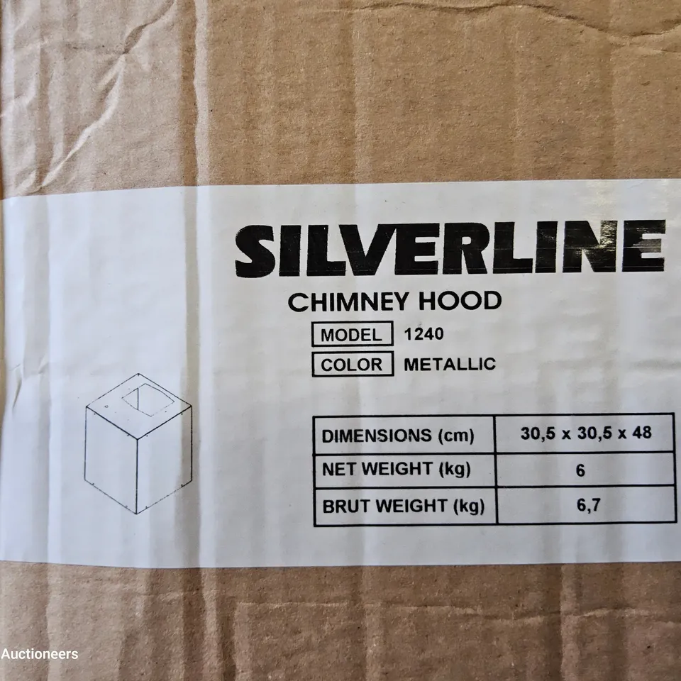 BOXED SILVERLINE CHIMNEY HOOD EXTRACTOR MOTOR Model 1240