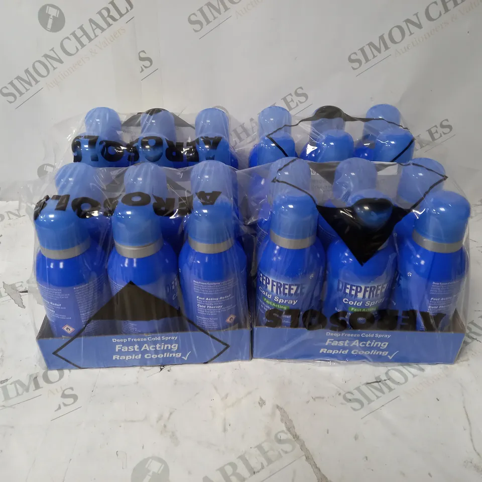24 DEEP FREEZE COLD SPRAY COOLING AND SOOTHING RELIEF