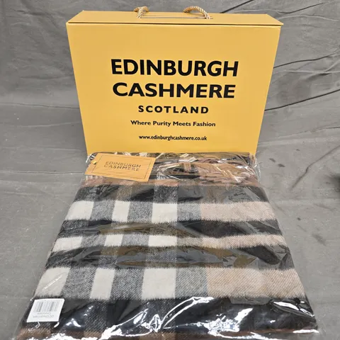 BOXED EDINBURGH CASHMERE SCARF'S