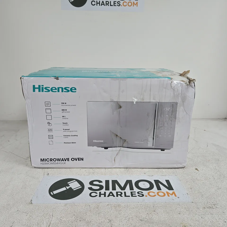 HISENSE MICROWAVE OVEN BOXED
