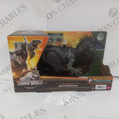 JURASSIC WORLD DINO TRACKERS DRYPTOSAURUS FIGURE
