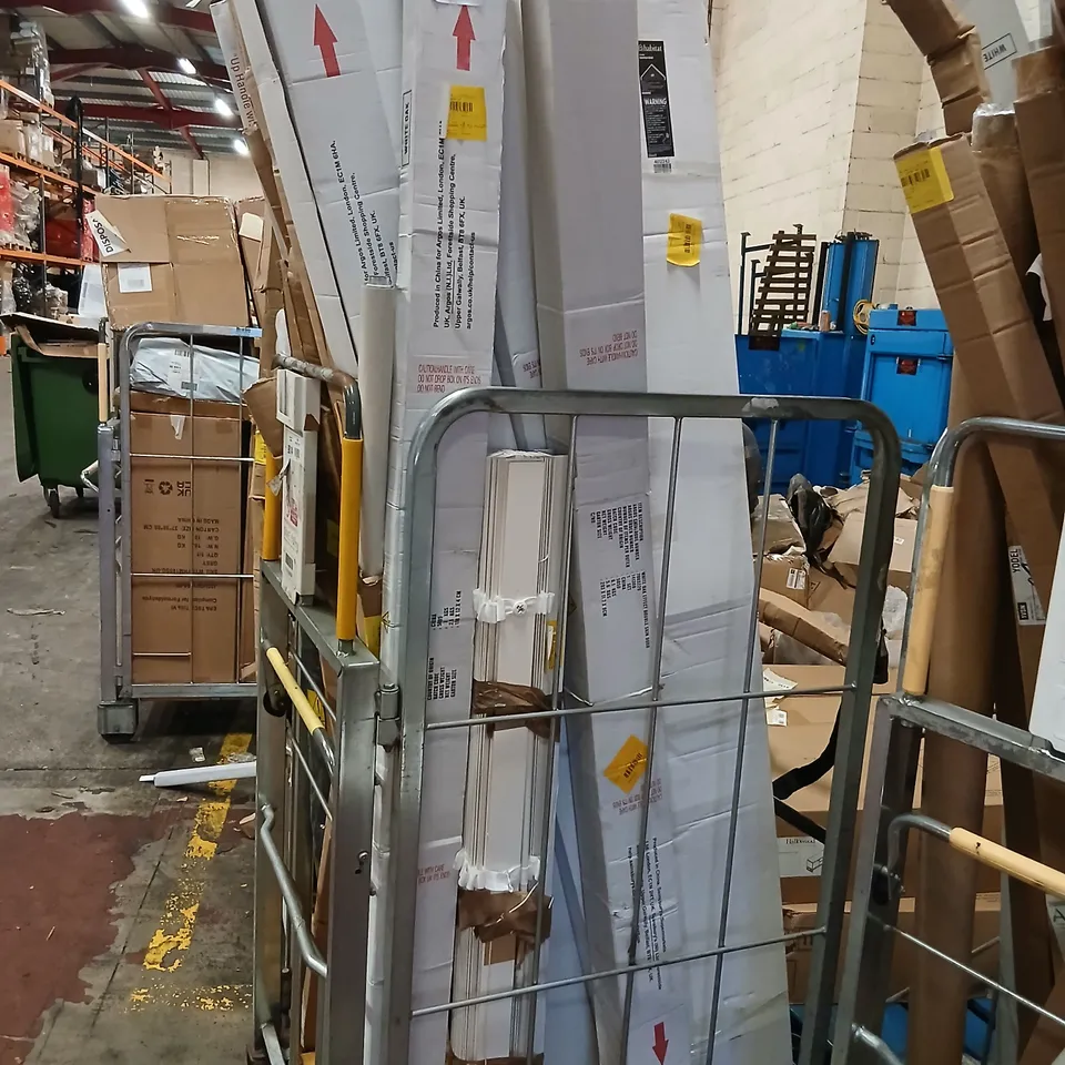 CAGE OF ASSORTED UNPROCESSED RAW RETURN PRODUCTS