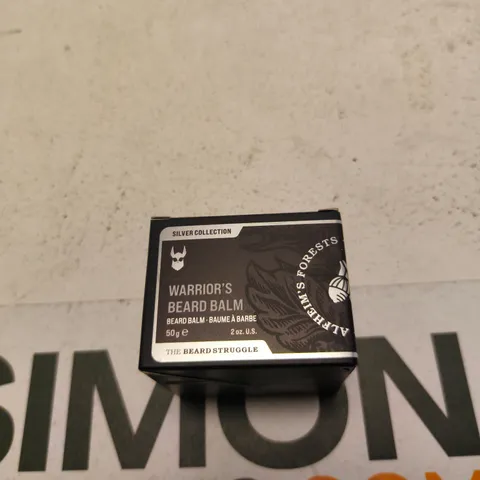 WARRIOR'S BEARD BALM – SILVER COLLECTION, 50 G
