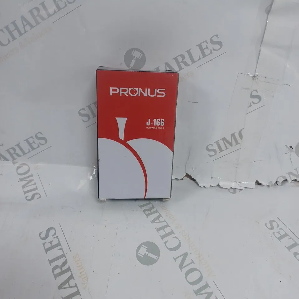 BOXED PRONUS J-166 PORTABLE RADIO