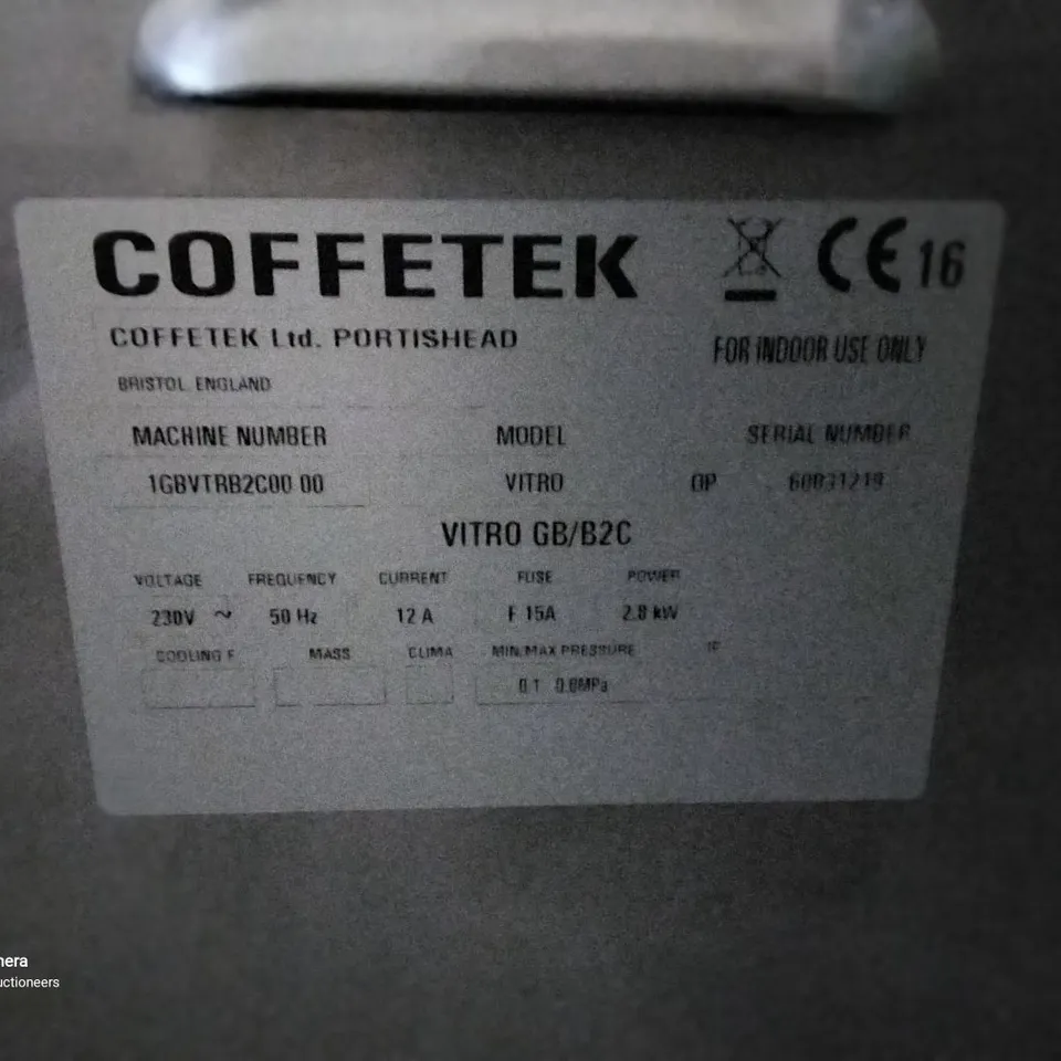COFFETEK VITRO 4 GB COFFEE MACHINE