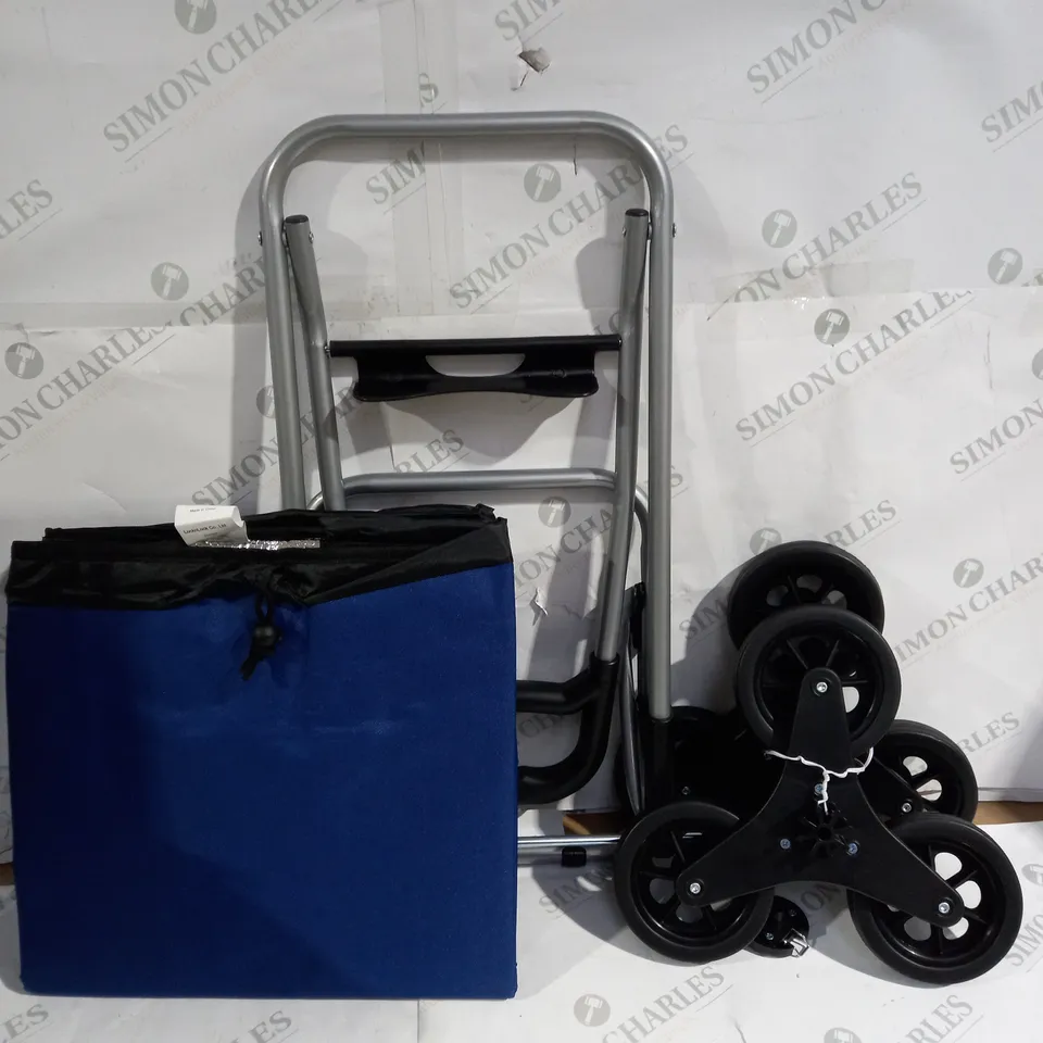 BOXED INSULATED SHOPPING TROLLEY - NAVY