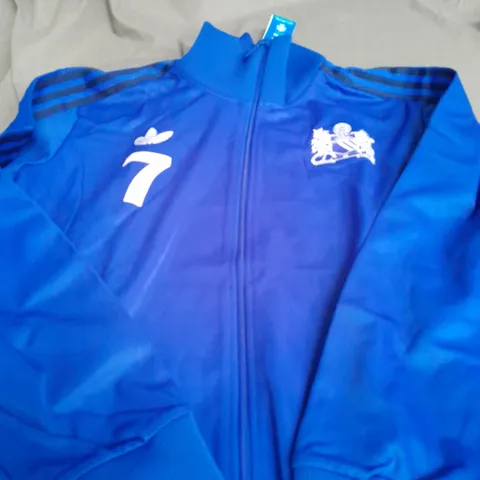 ADIDAS X MANCHESTER UNITED BRIGHT BLUE JACKET - 7 - 2XL