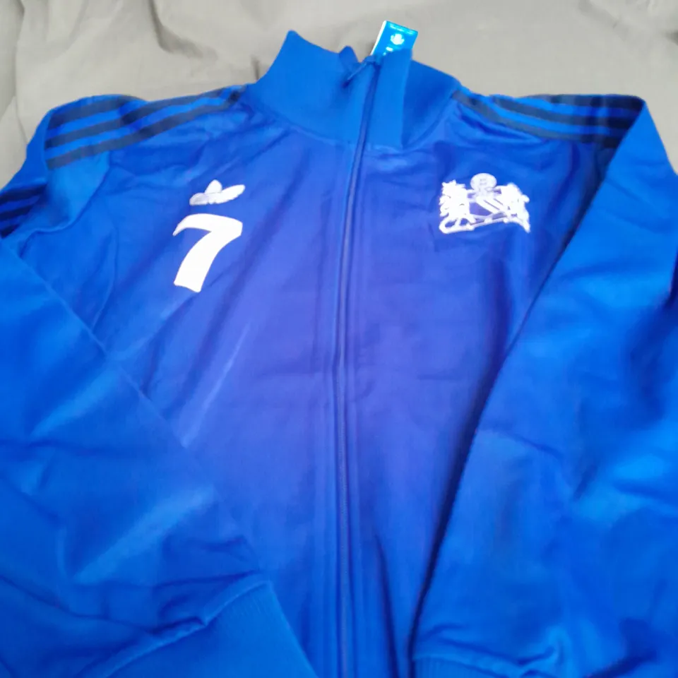 ADIDAS X MANCHESTER UNITED BRIGHT BLUE JACKET - 7 - 2XL