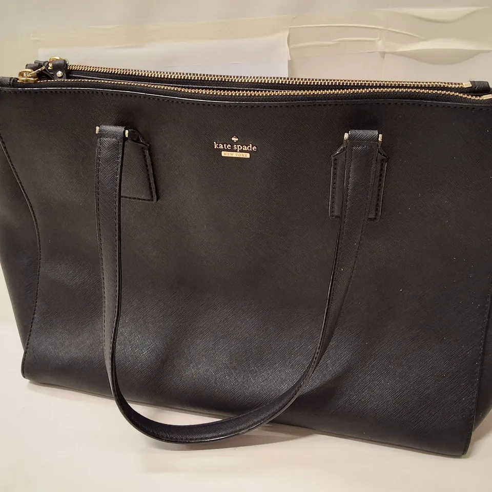 KATE SPADE NEW YORK BLACK TOTE BAG
