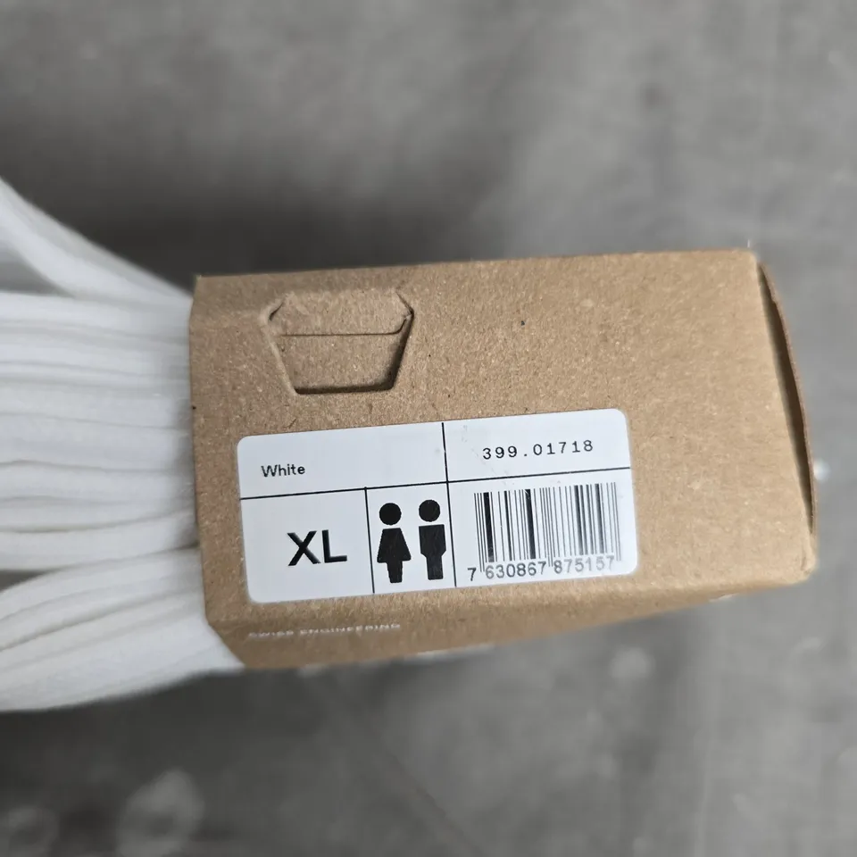 ONN LOGO SOCK 3-PACK – WHITE, XL (46-49)