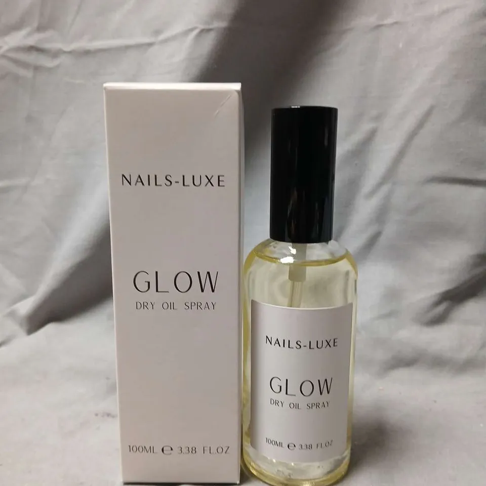 NAILS-LUXE GLOW DRY OIL SPRAY – 100ML (BOXED)