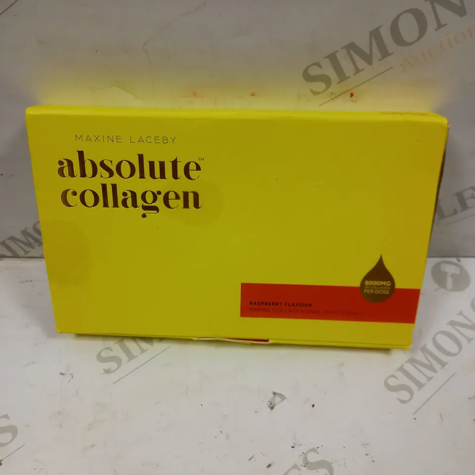 SEALED MAXINE LACEBY ABSOLUTE COLLAGEN ORAL SUPPLEMENTS 