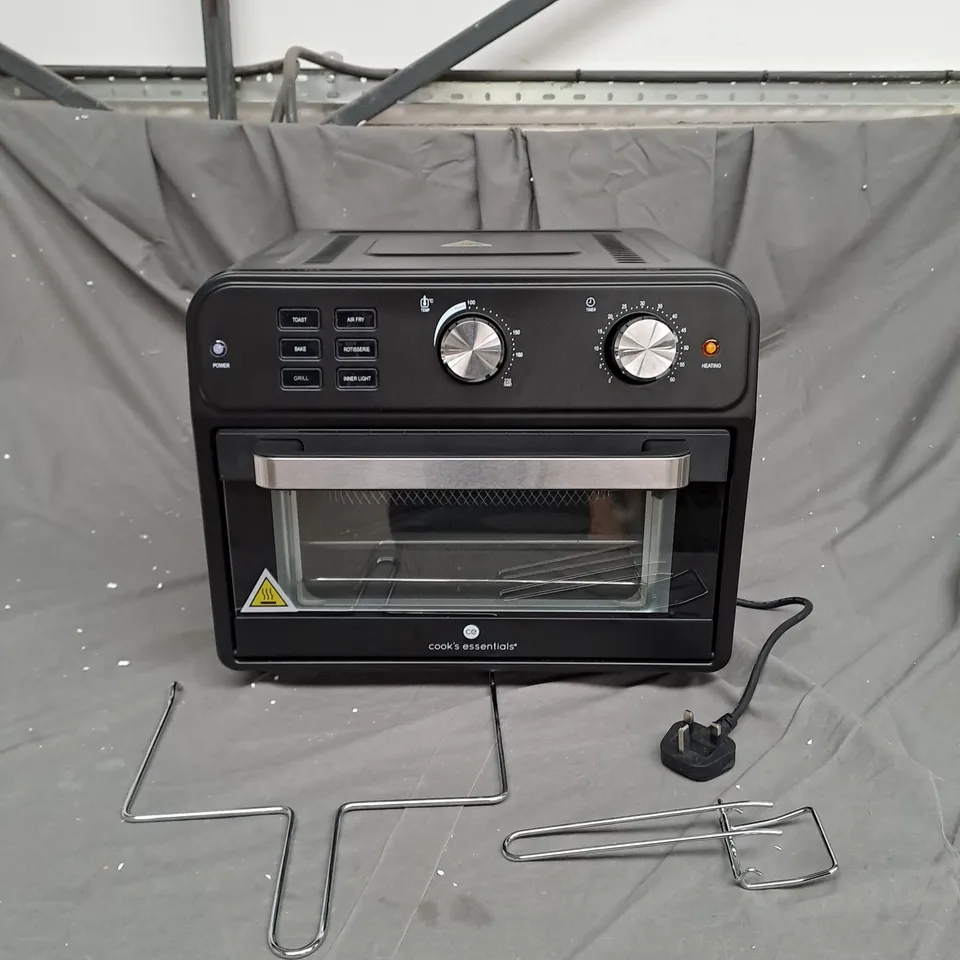 BOXED OUTLET COOK'S ESSENTIALS 21L AIRFRYER OVEN 