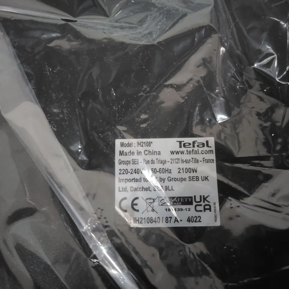 TEFAL EVERYDAY SLIM INDUCTION HOB – BOXED (IH2108)